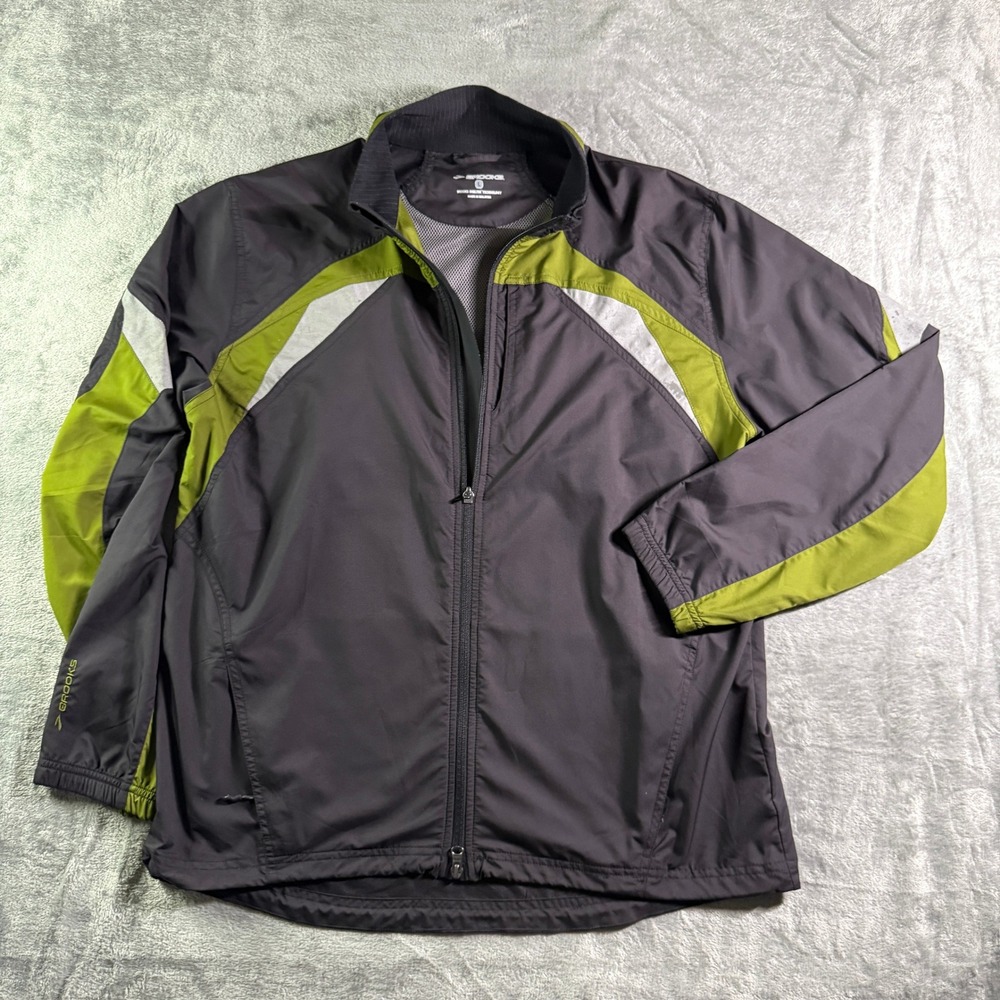 Brooks Element Jacket Running Lightweight Full Zi… - image 2